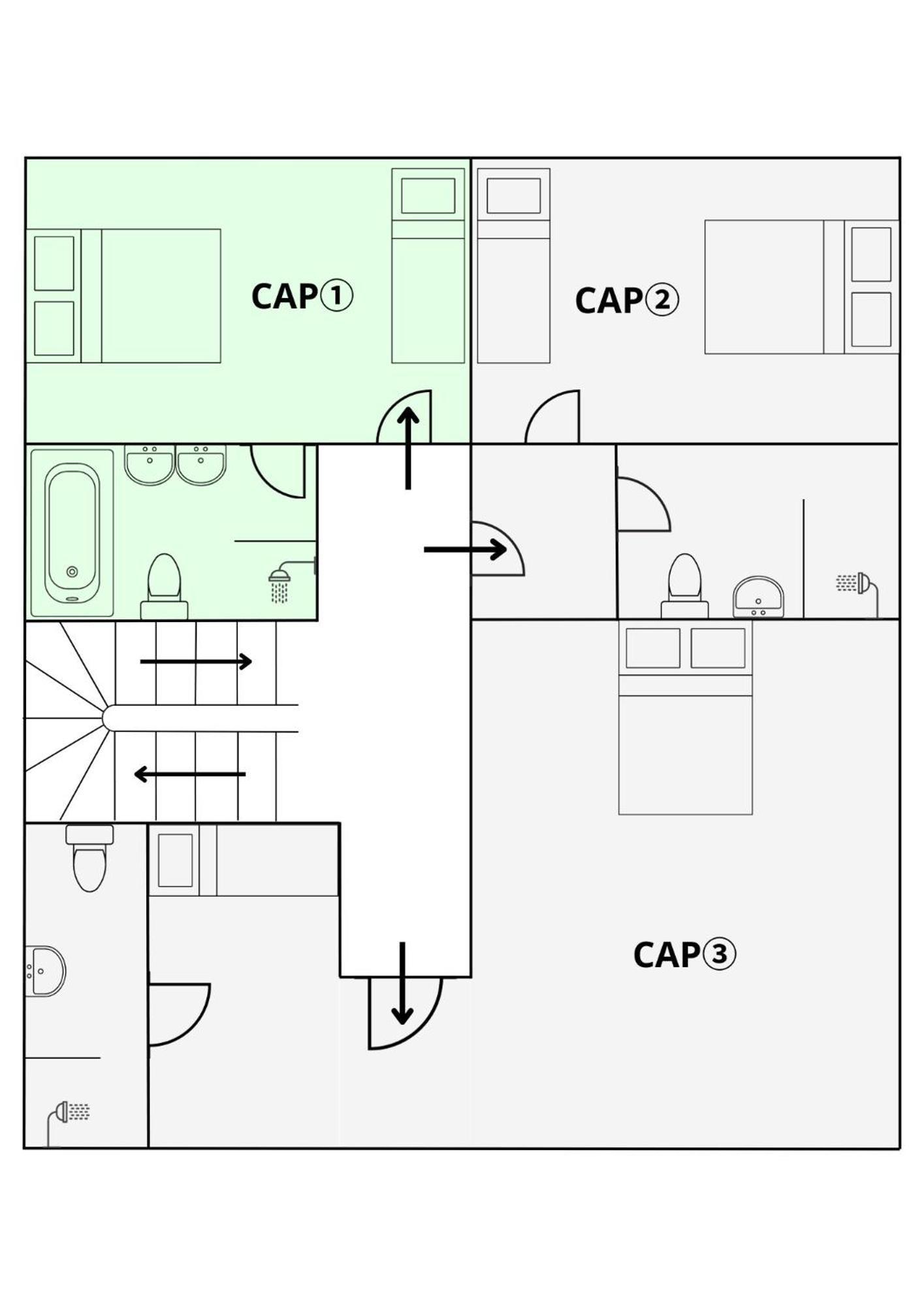 Entre Midi - Maison D'Hotes - B&B 卡佩斯唐 客房 照片