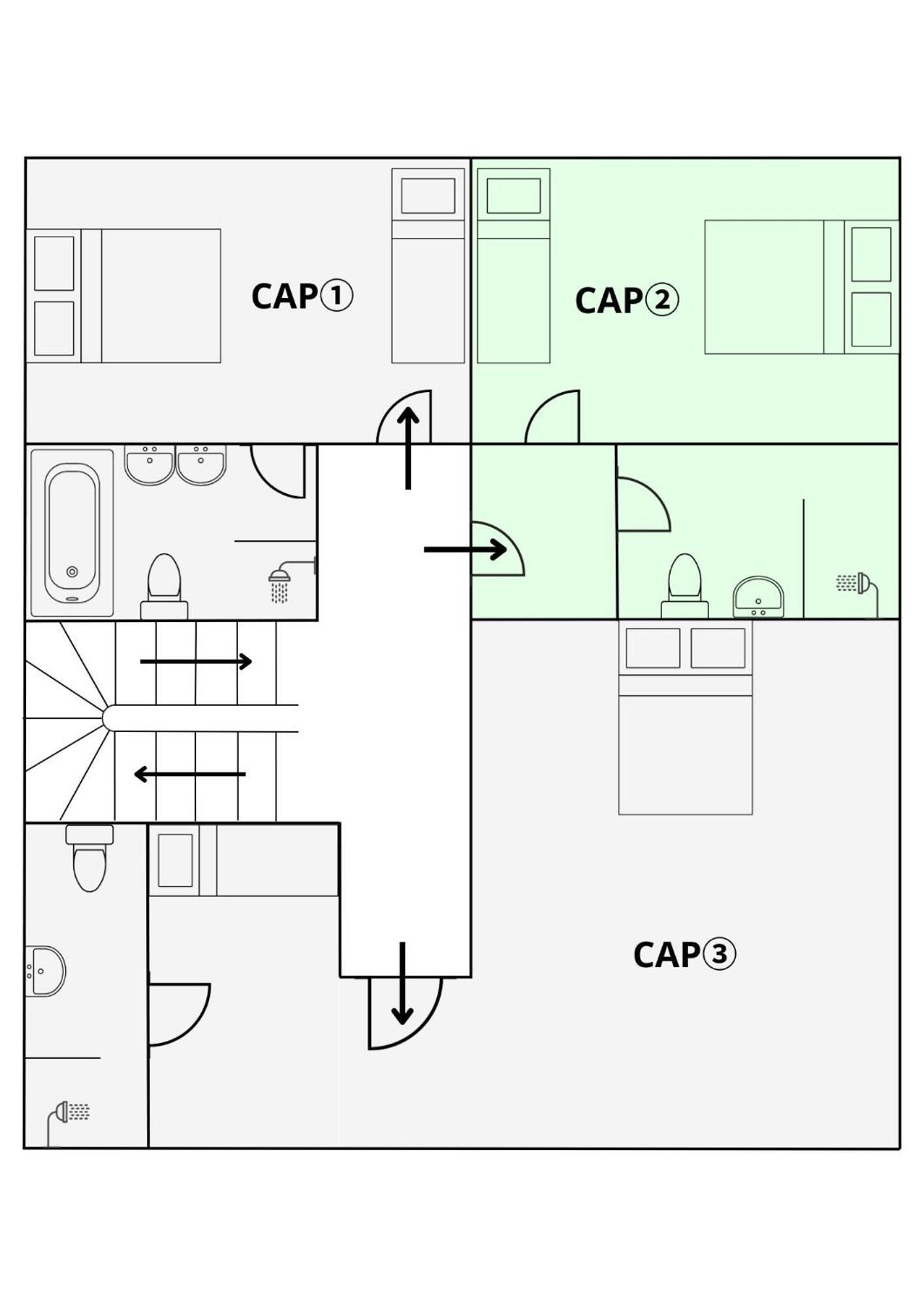 Entre Midi - Maison D'Hotes - B&B 卡佩斯唐 客房 照片